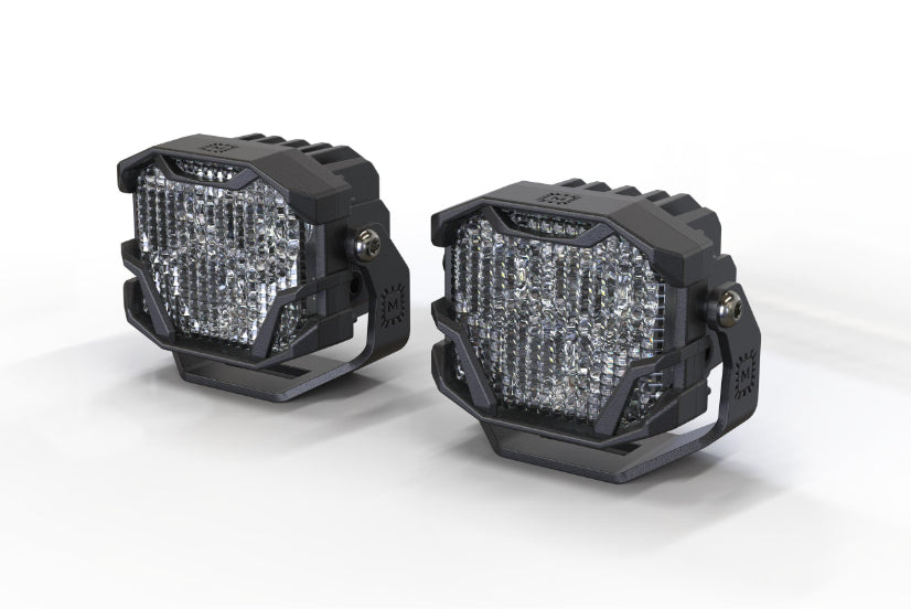 Morimoto 4Banger Ditch Light Kit: 03-10 Cayenne
