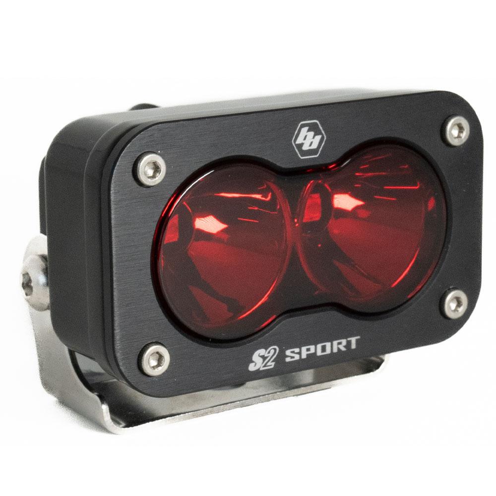 LED Work Light Clear Lens Spot Pattern Each S2 Sport Baja Designs