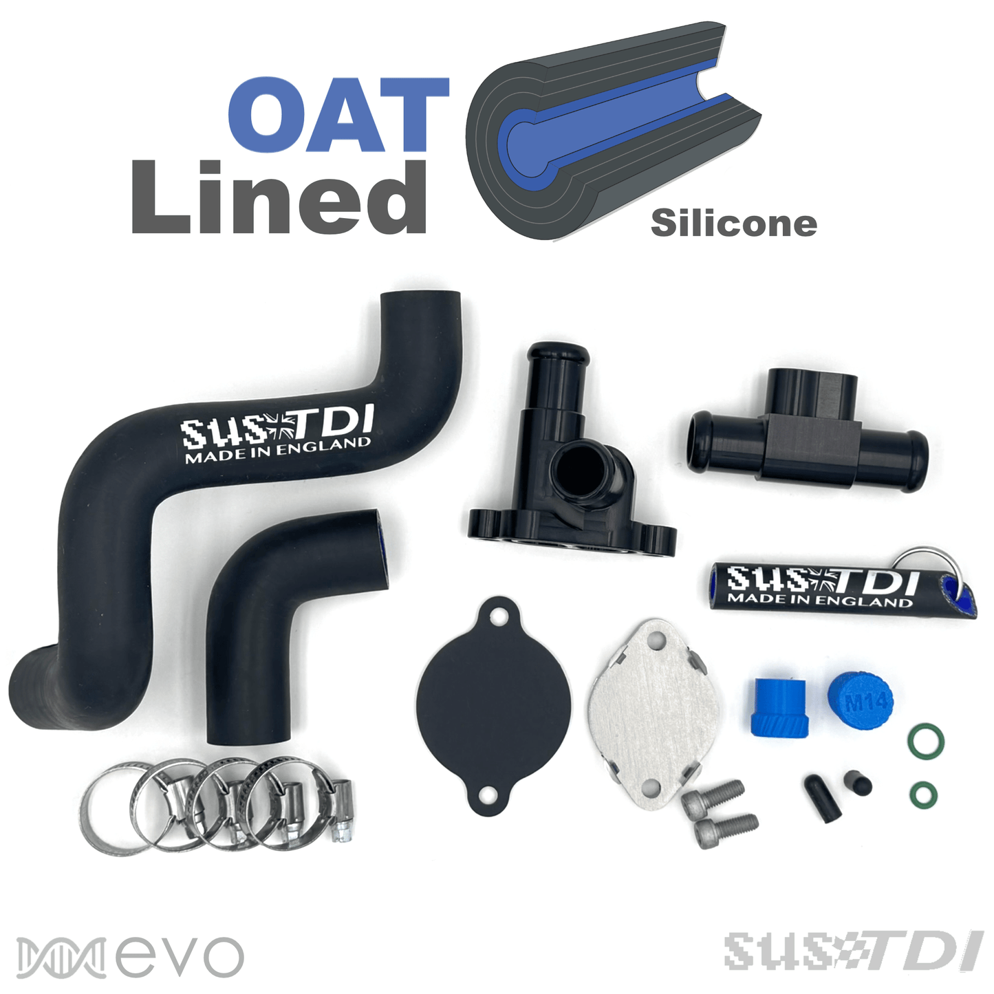 "Evo" EGR Cooler Delete Kit (3.0 TDI Gen2 2013+)