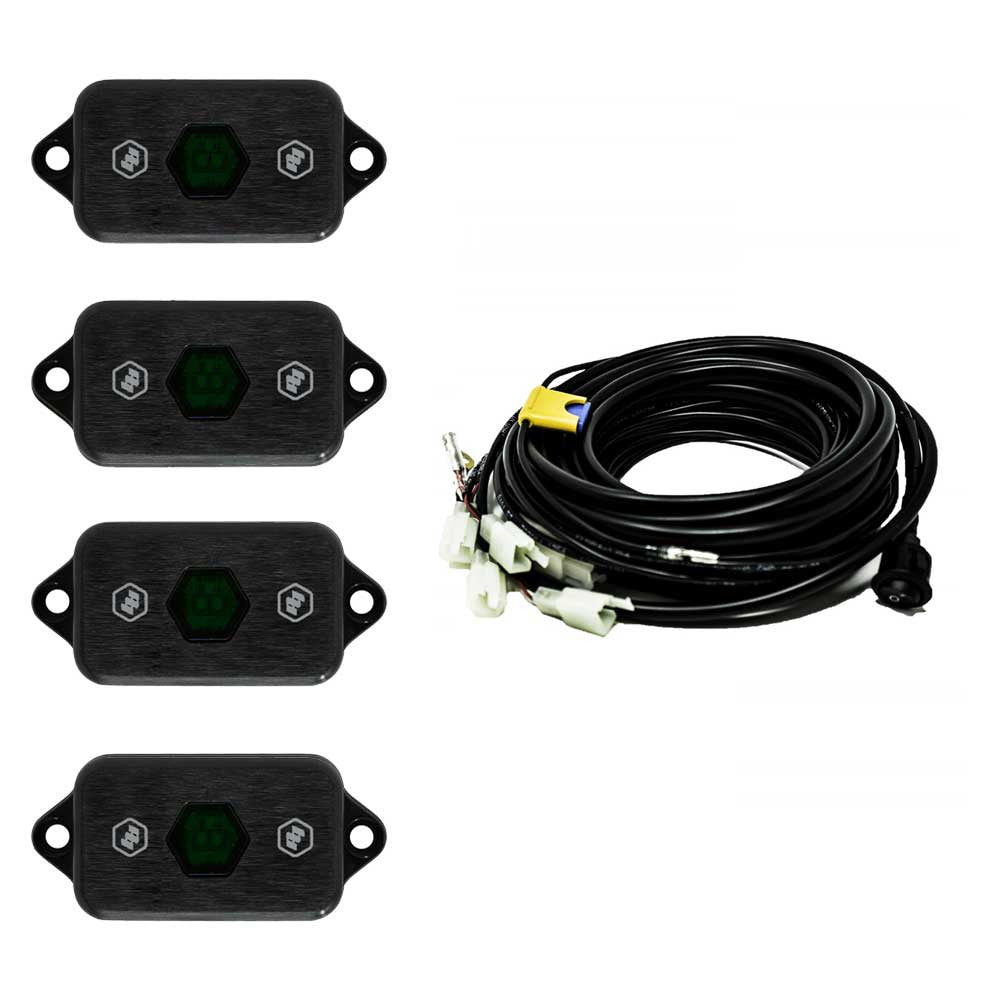 Rock Light Kit Universal Red Baja Designs
