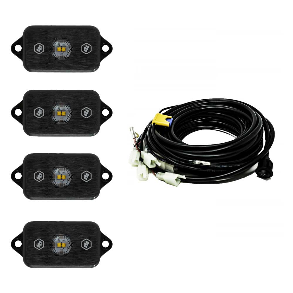 Rock Light Kit Universal Red Baja Designs