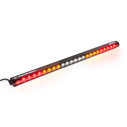 30 Inch Light Bar RTL-W Solid Amber, White Center, Flashing Amber Baja Designs