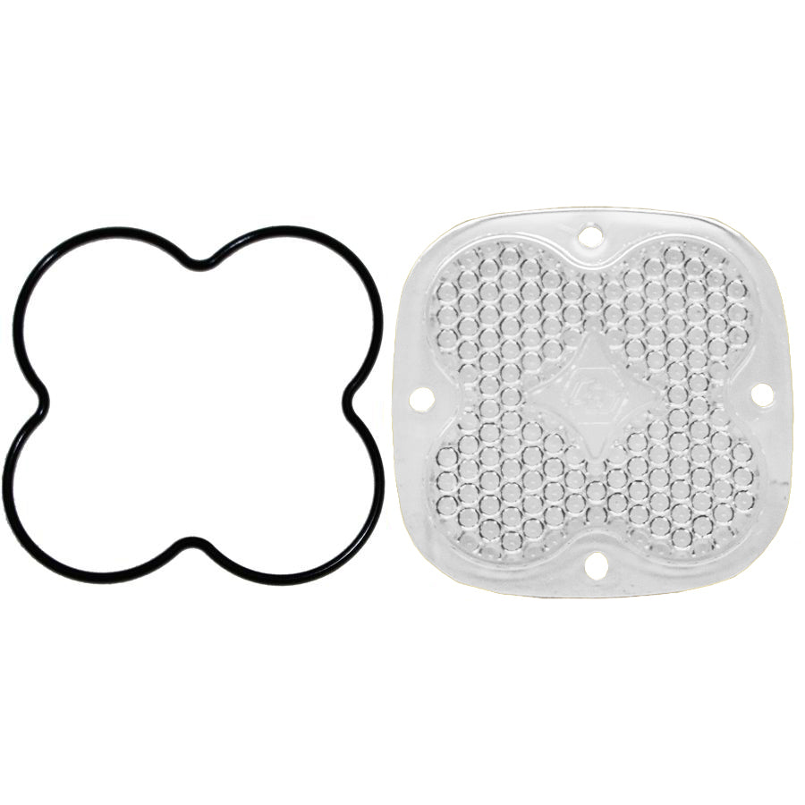Squadron Light Pod Lens Kit (Spot; Baja Amber) Baja Designs