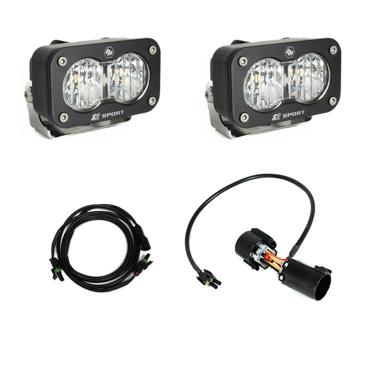 S2 Sport W/C Reverse Kit Wide Cornering Clear Toggle Wiring