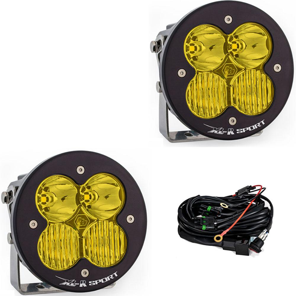 LED Light Pods High Speed Spot Pattern Pair XL R Sport Series Baja Designs