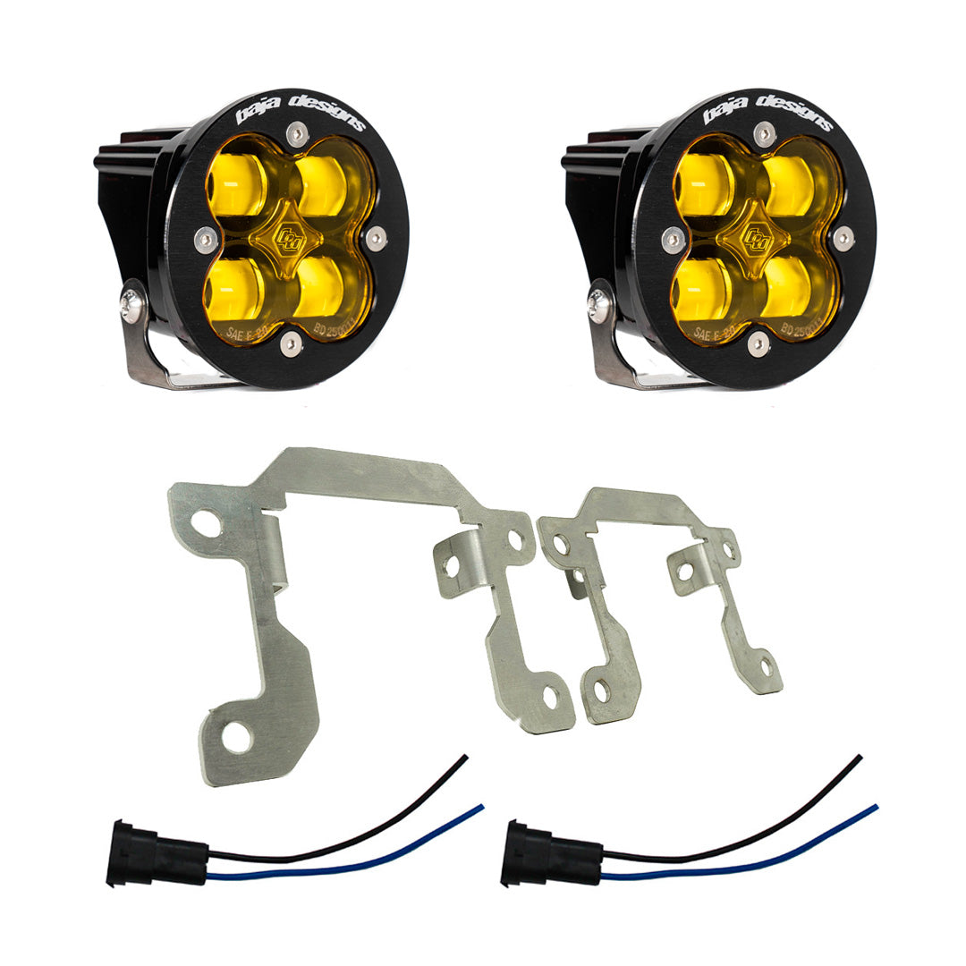 Fog Pocket Kit SAE Squadron Clear Ford/Subaru Baja Designs