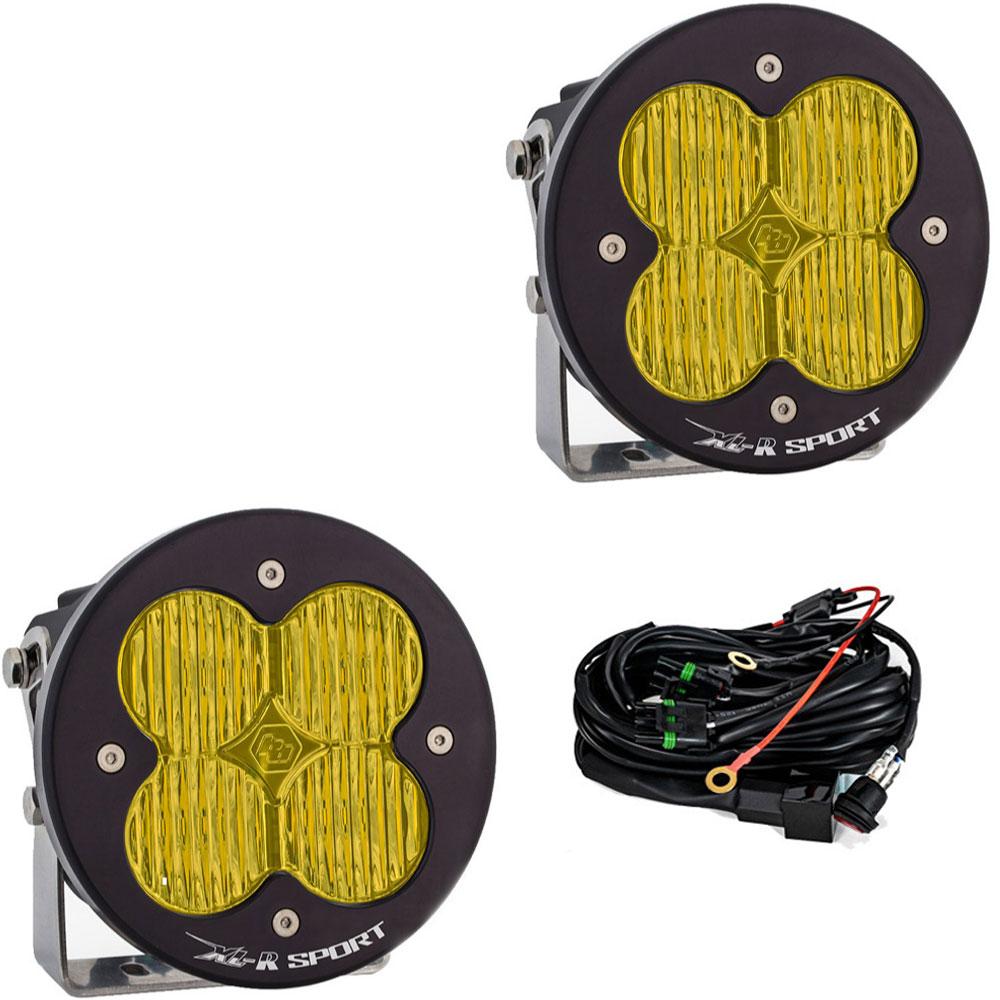 LED Light Pods High Speed Spot Pattern Pair XL R Sport Series Baja Designs
