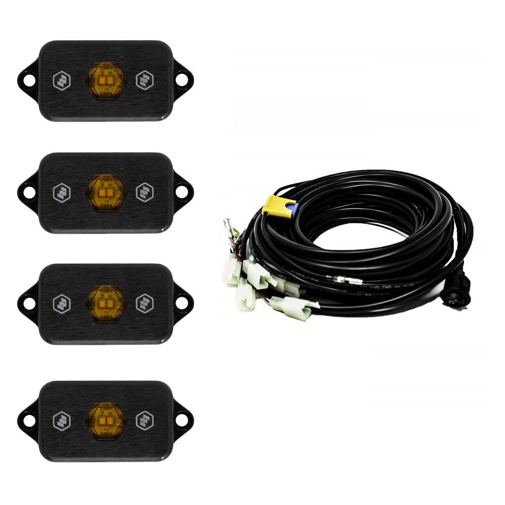 Rock Light Kit Universal Red Baja Designs