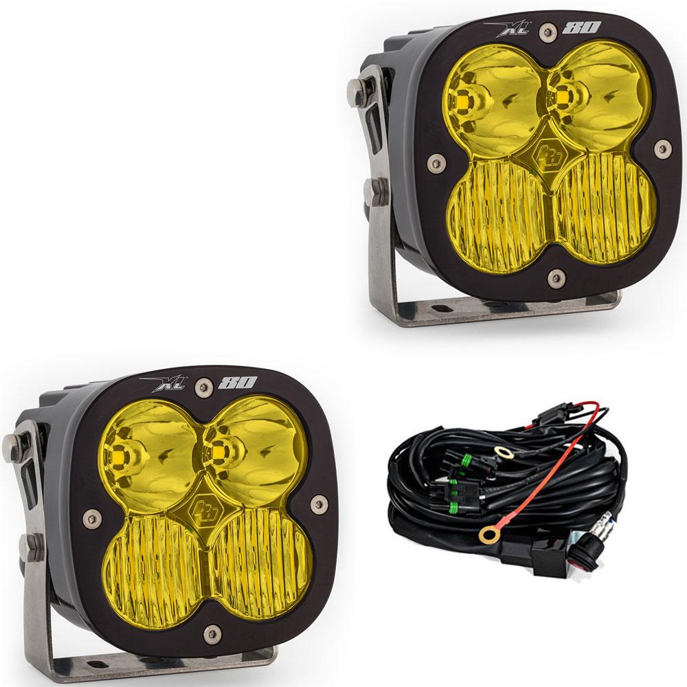 LED Light Pods Driving Combo Pattern Pair XL80 Series Baja Designs