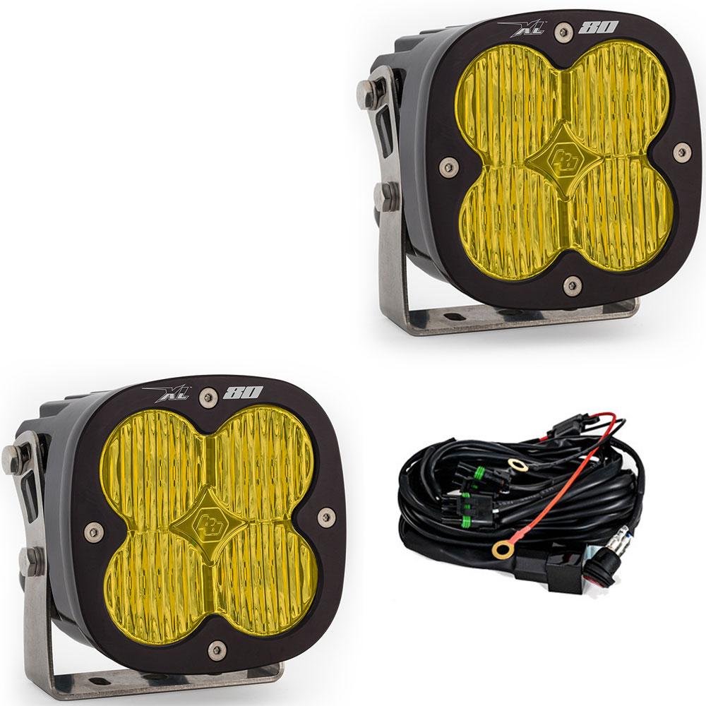 LED Light Pods Driving Combo Pattern Pair XL80 Series Baja Designs