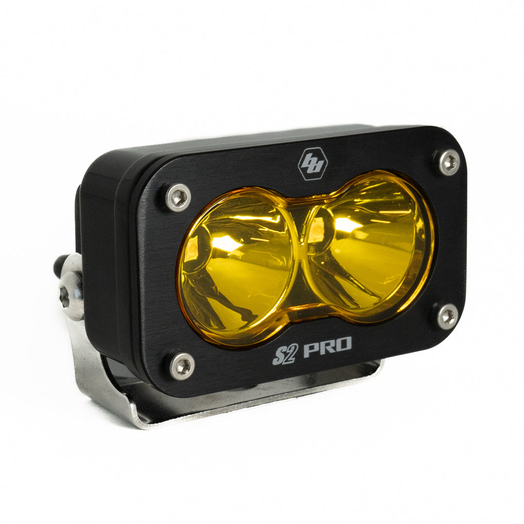 LED Work Light Clear Lens Spot Pattern S2 Pro Baja Designs