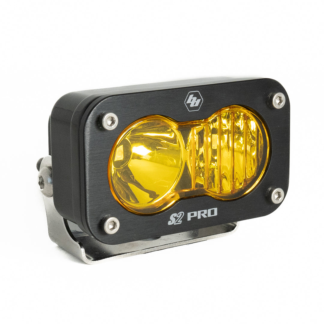 LED Work Light Clear Lens Spot Pattern S2 Pro Baja Designs