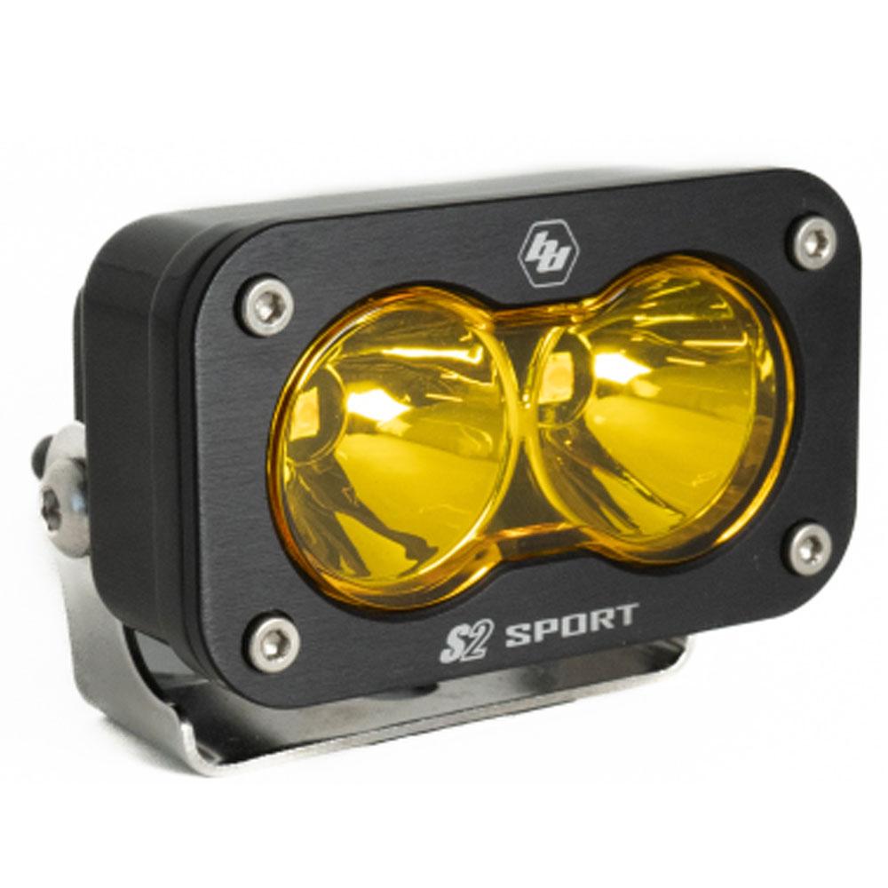 LED Work Light Clear Lens Spot Pattern Each S2 Sport Baja Designs