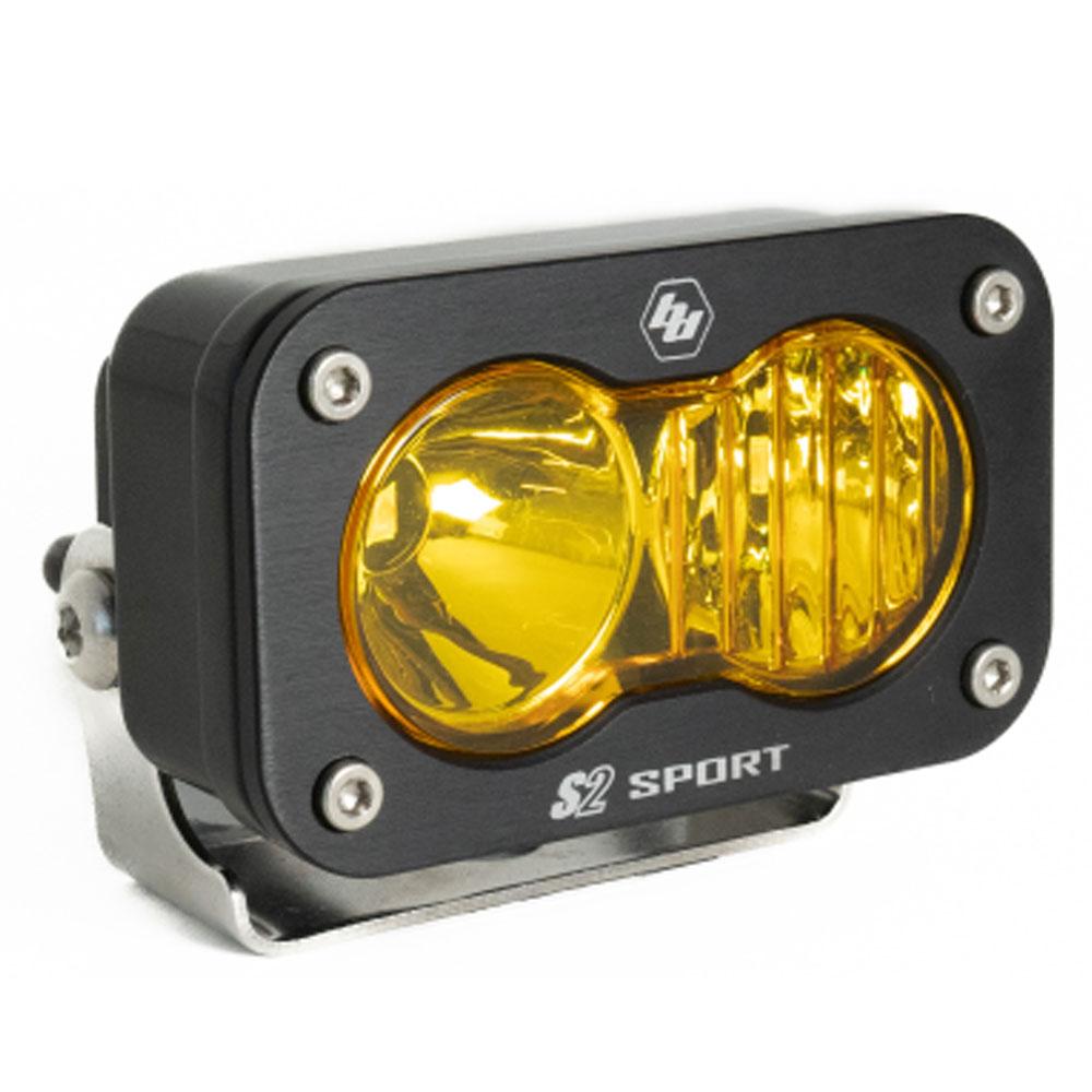 LED Work Light Clear Lens Spot Pattern Each S2 Sport Baja Designs