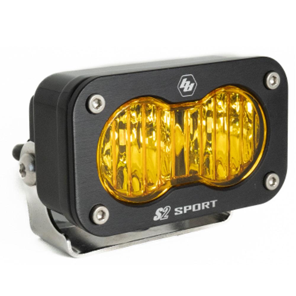 LED Work Light Clear Lens Spot Pattern Each S2 Sport Baja Designs