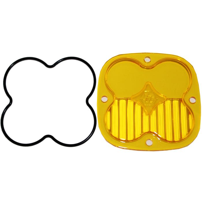 Squadron Light Pod Lens Kit (Spot; Baja Amber) Baja Designs