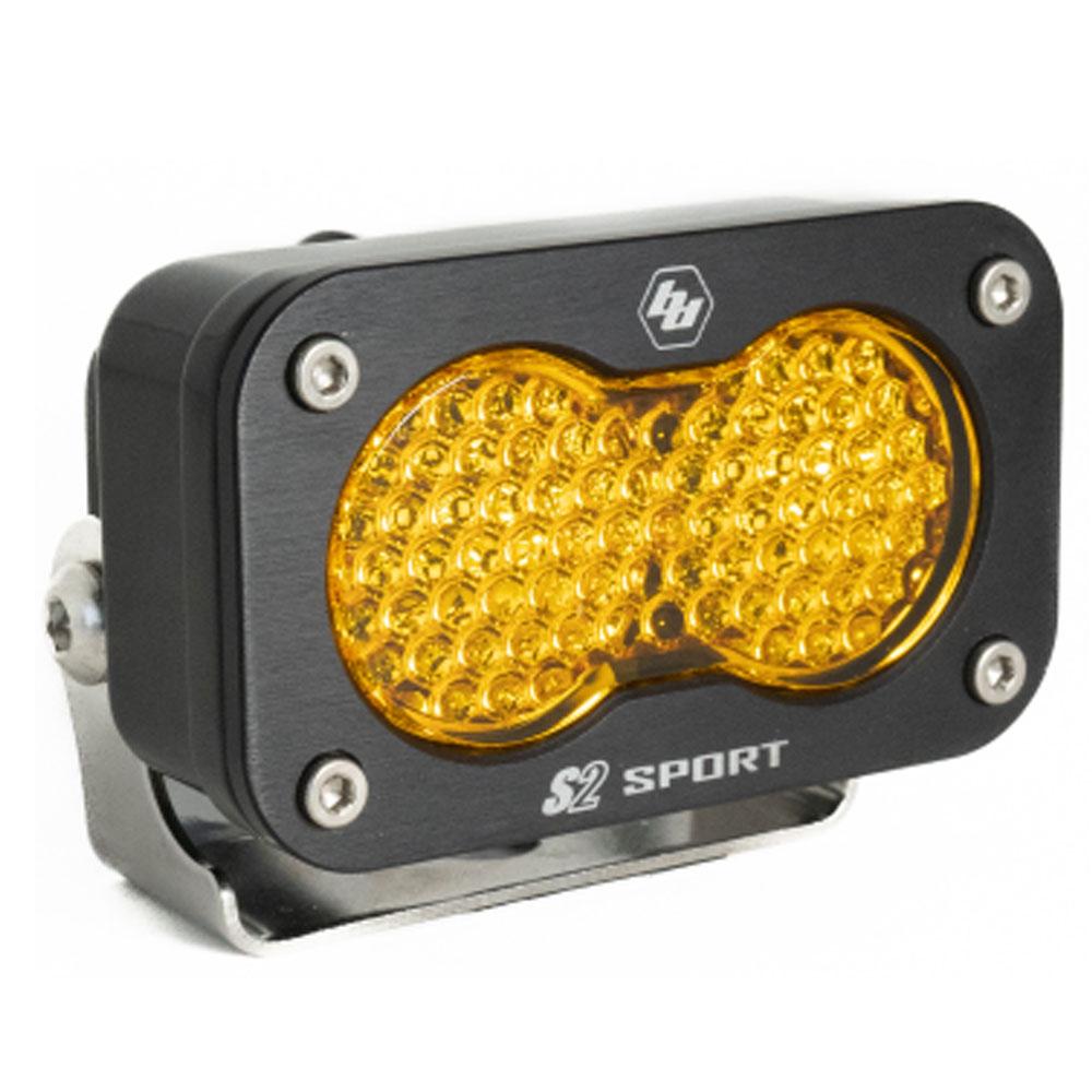 LED Work Light Clear Lens Spot Pattern Each S2 Sport Baja Designs