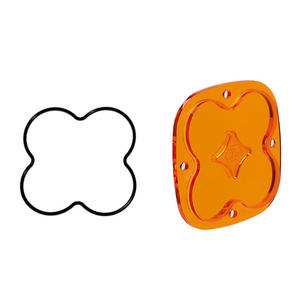 Squadron Light Pod Lens Kit (Spot; Baja Amber) Baja Designs