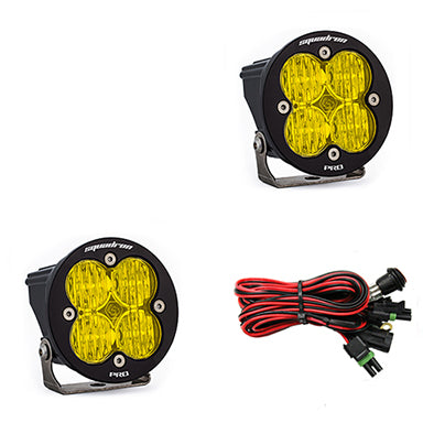 LED Light Pods Clear Lens Spot Pair Squadron R Pro Baja Designs