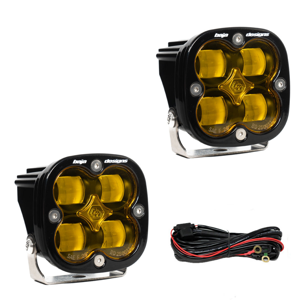 Squadron SAE Pair LED Spot Clear Baja Designs
