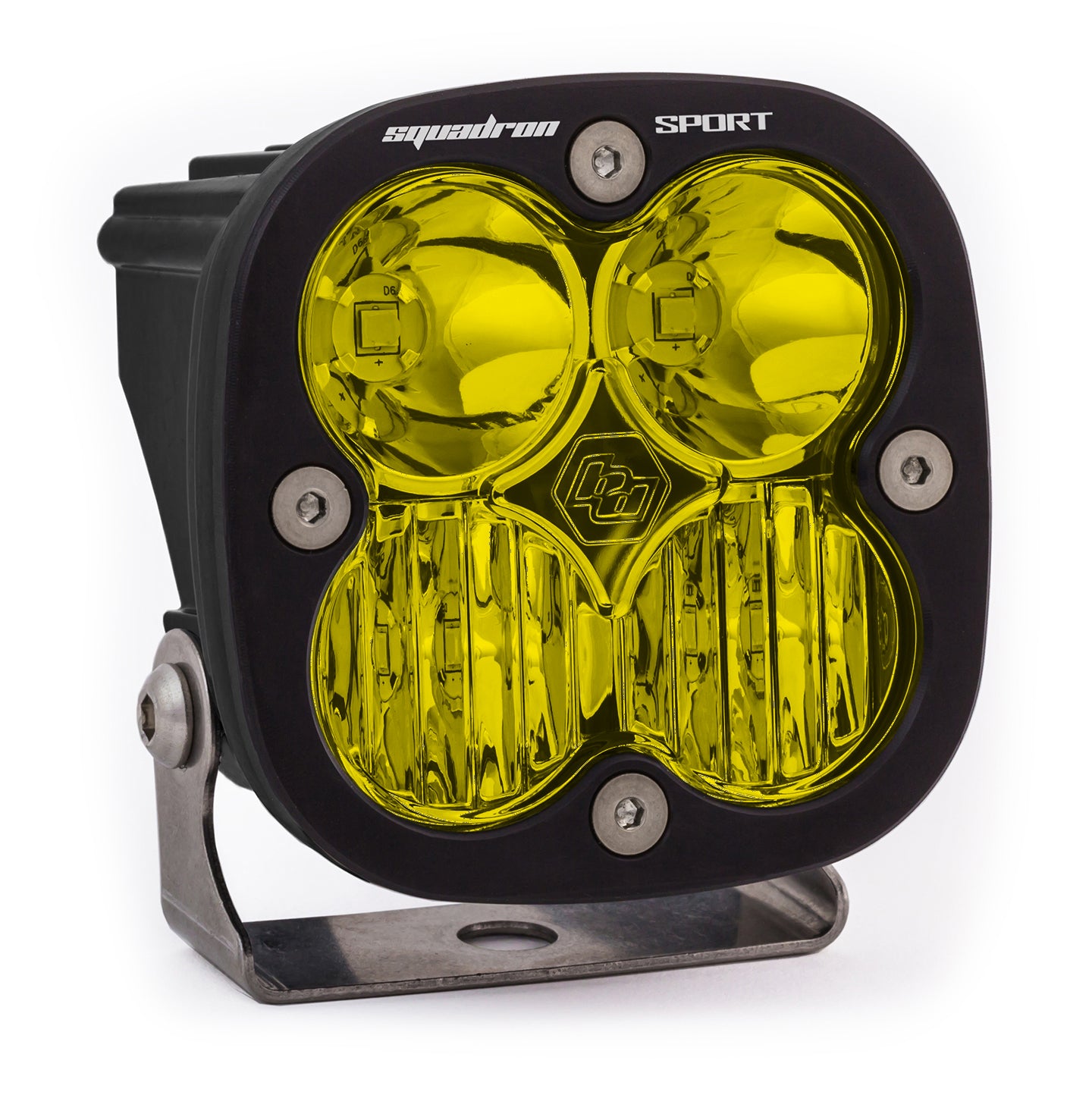 LED Light Pod Spot Pattern Clear Black Squadron Sport Baja Designs