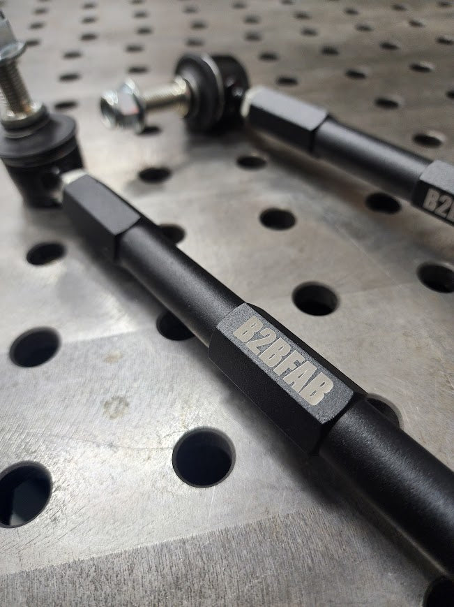 Shortened Front Sway Bar End Link Kit