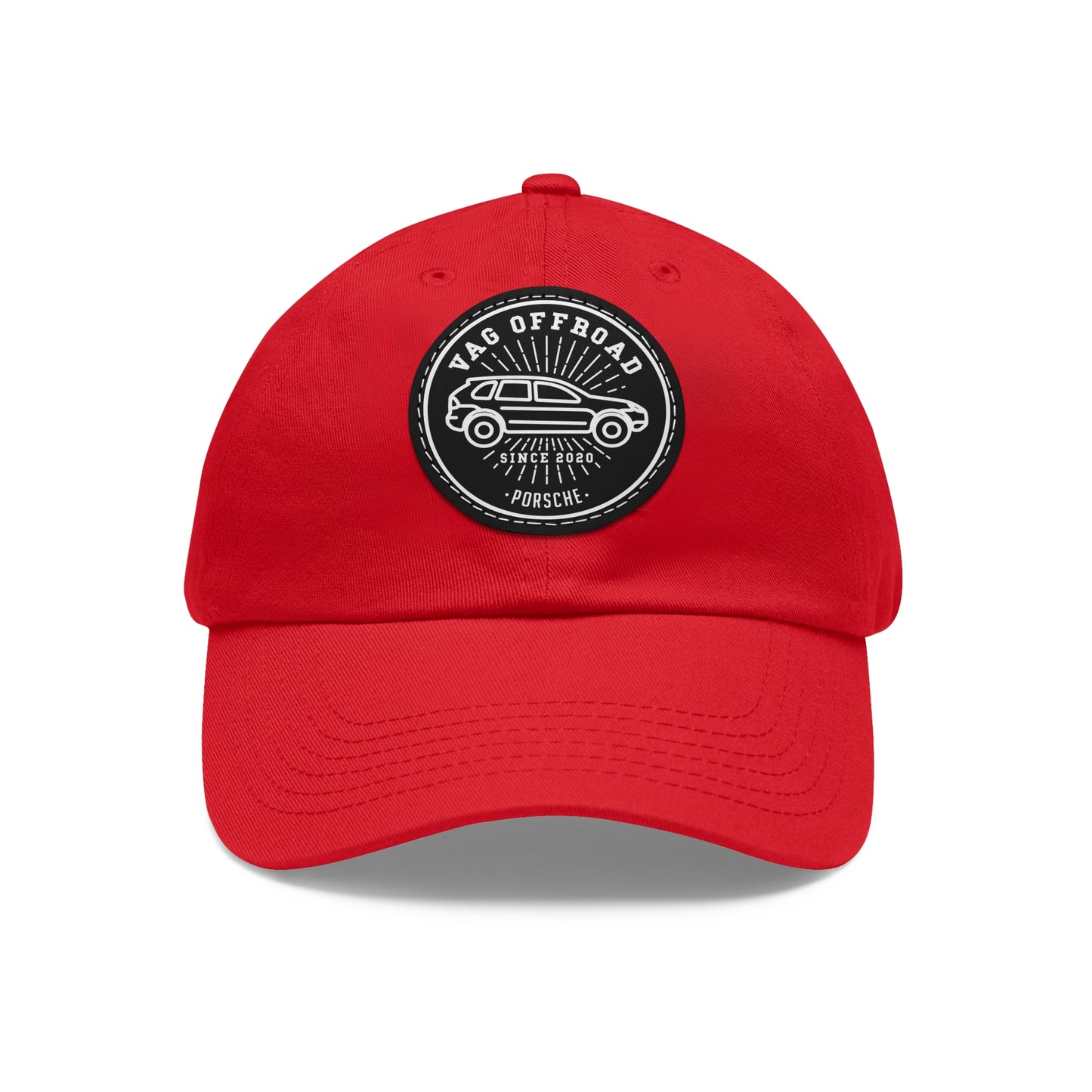 VAGOFFROA Basecamp Dad Hat with Leather Patch