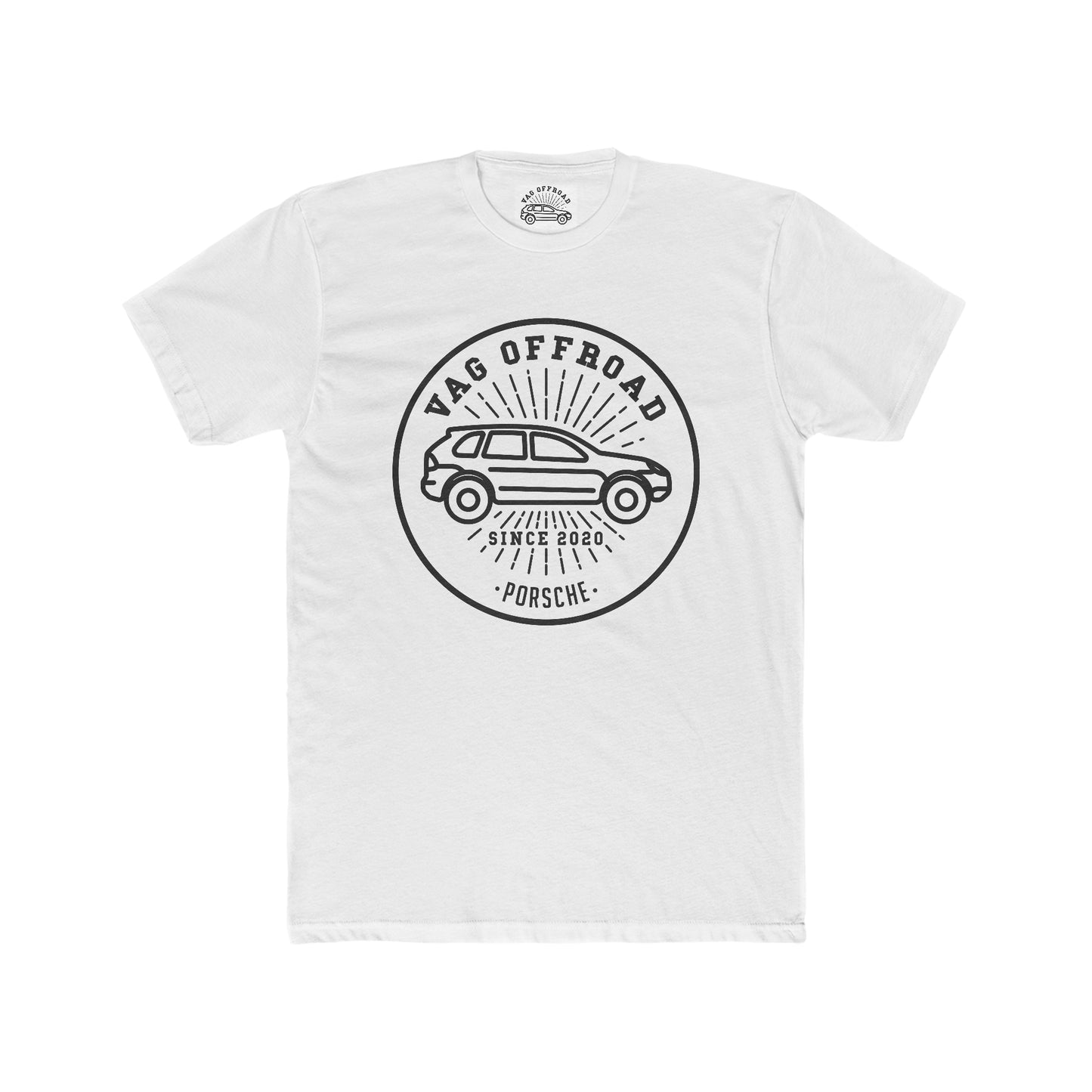 Cayenne Basecamp Tee White+