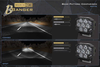 Morimoto BigBanger Ditch Light Kit: 03-10 Cayenne