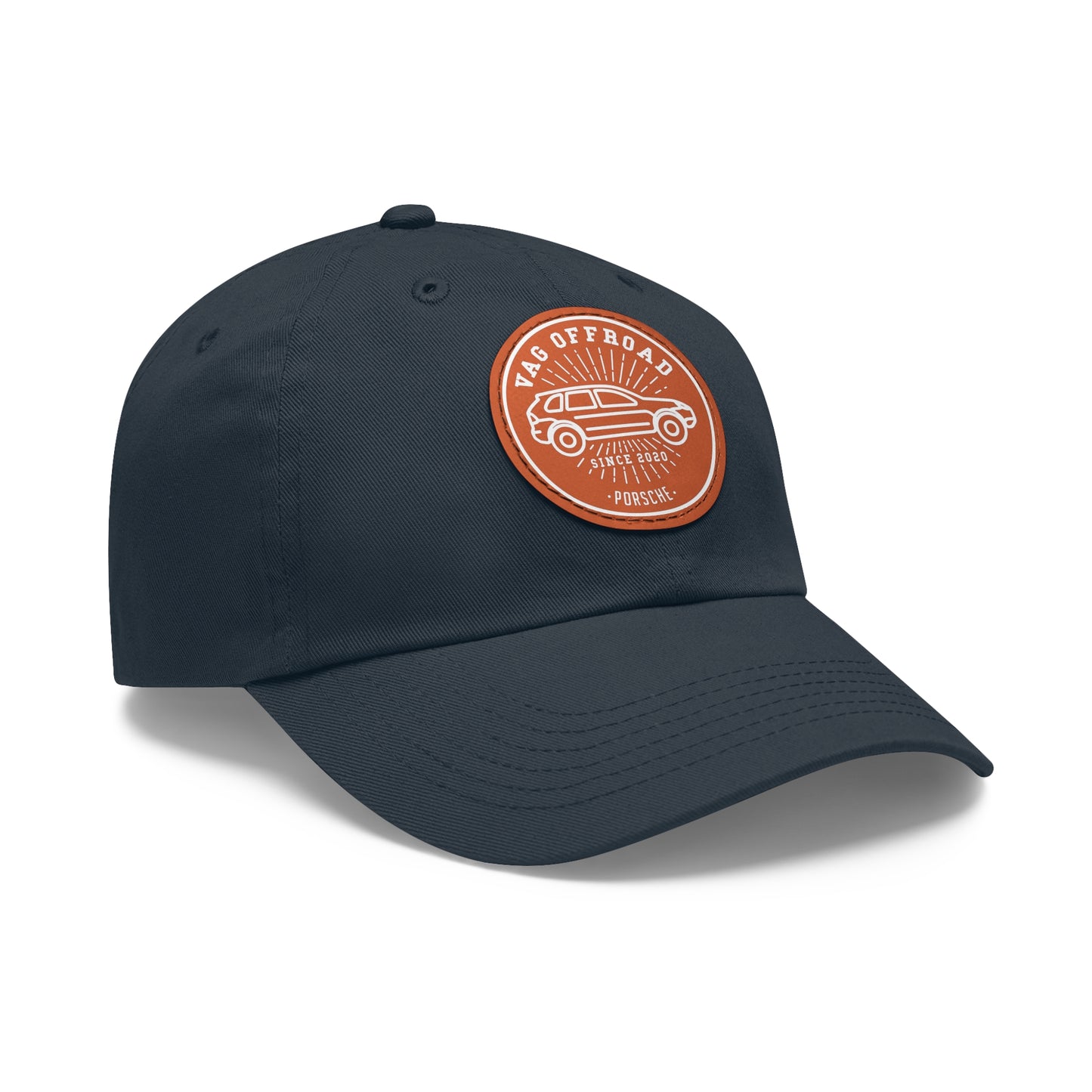 VAGOFFROA Basecamp Dad Hat with Leather Patch