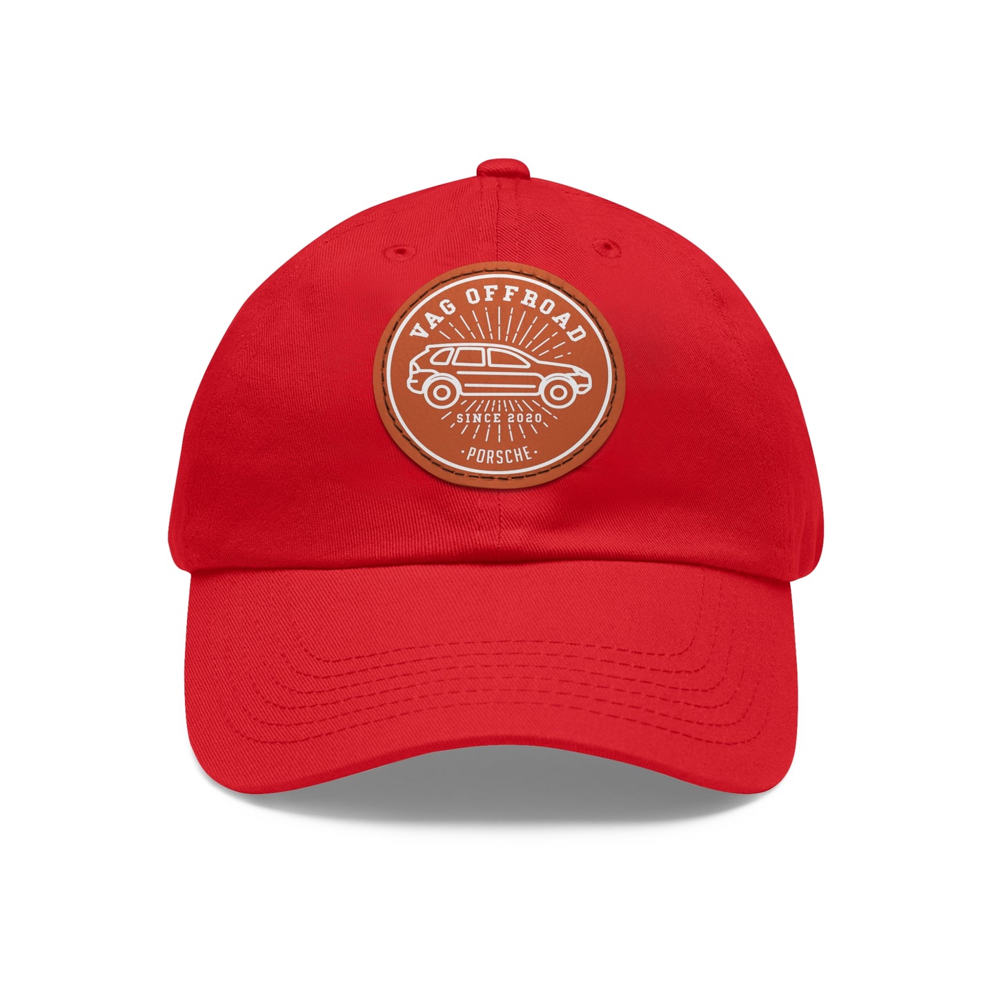 VAGOFFROA Basecamp Dad Hat with Leather Patch