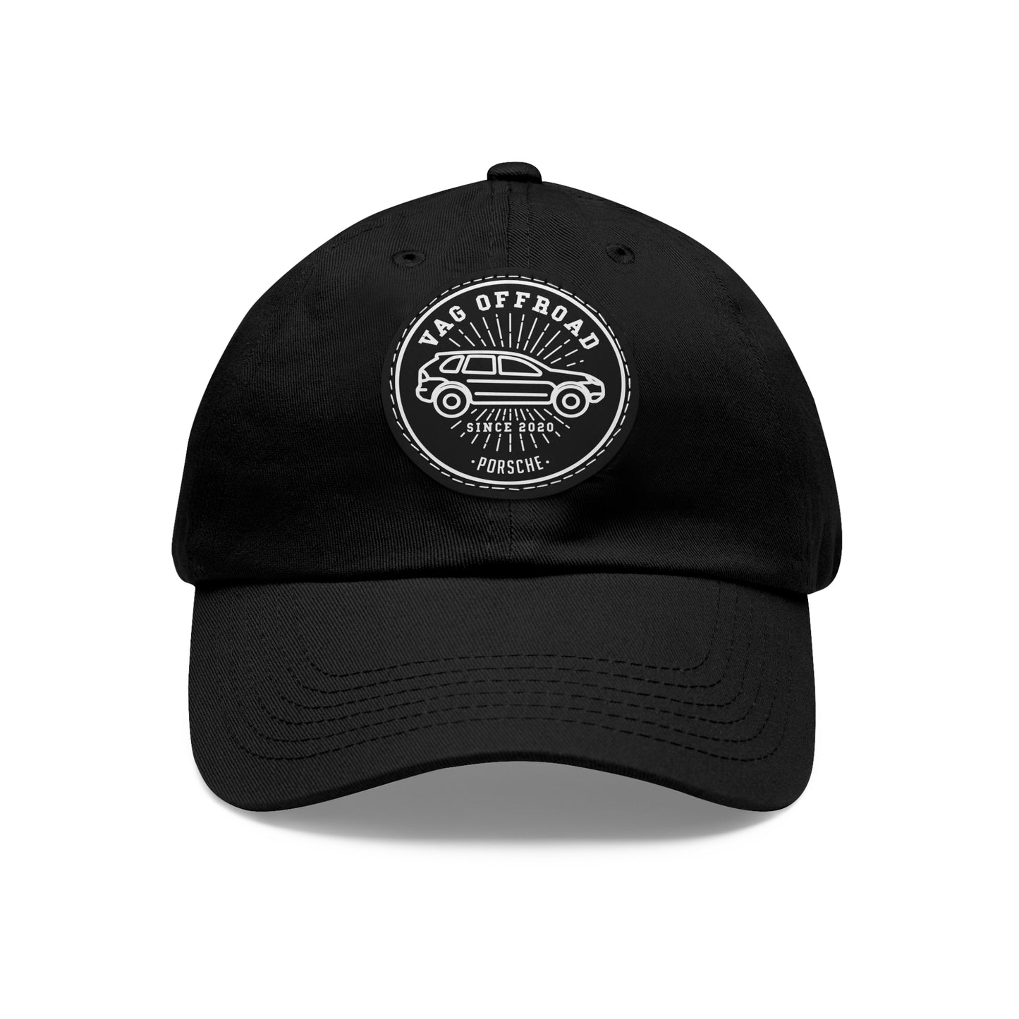 VAGOFFROA Basecamp Dad Hat with Leather Patch