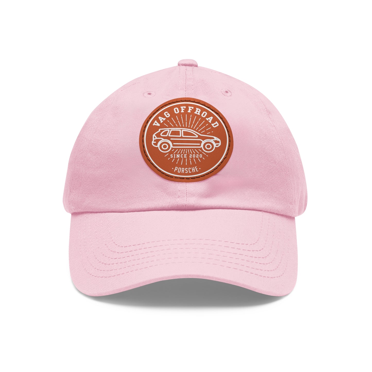 VAGOFFROA Basecamp Dad Hat with Leather Patch