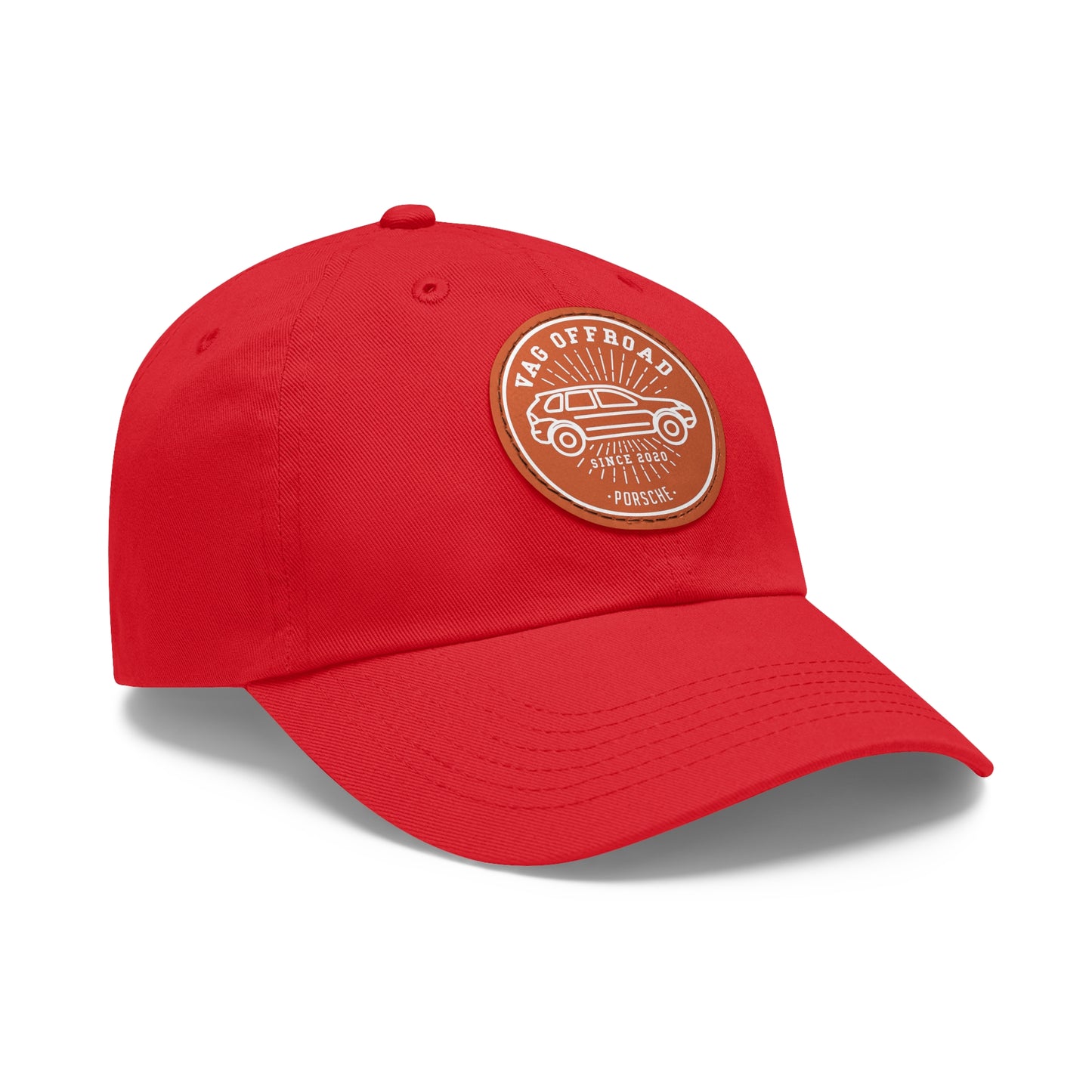 VAGOFFROA Basecamp Dad Hat with Leather Patch