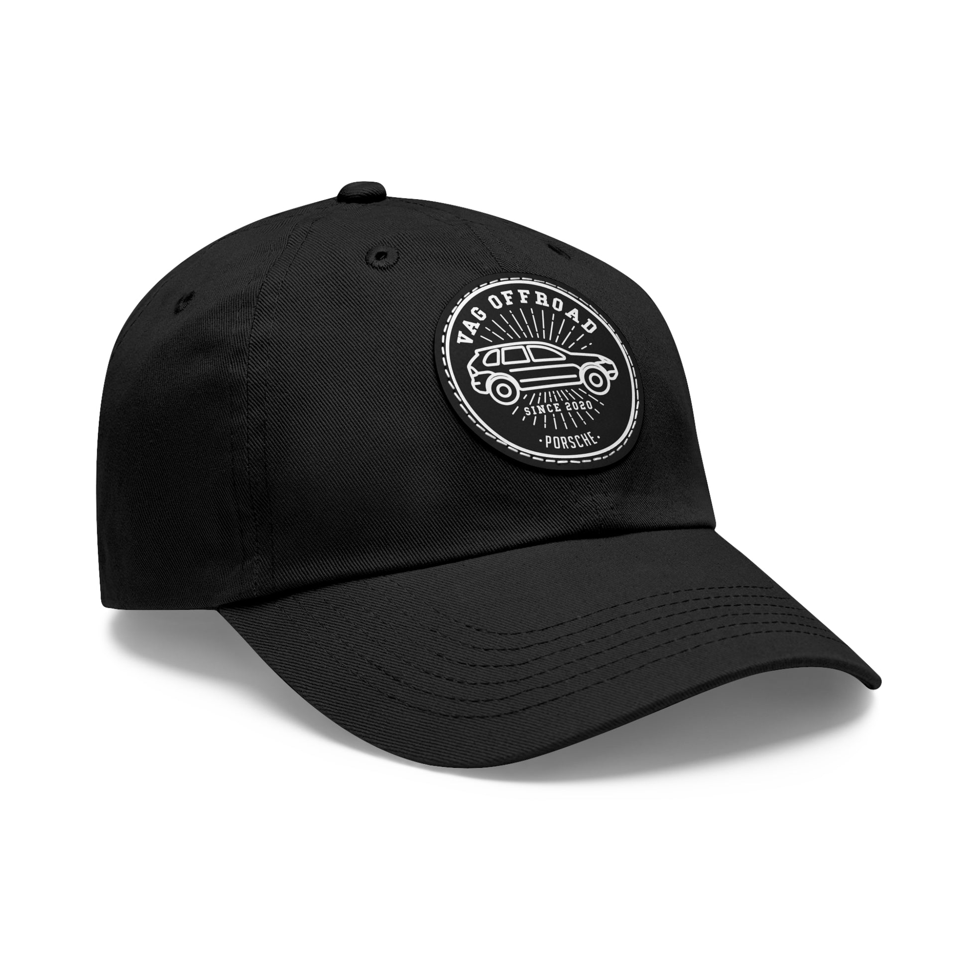 VAGOFFROA Basecamp Dad Hat with Leather Patch