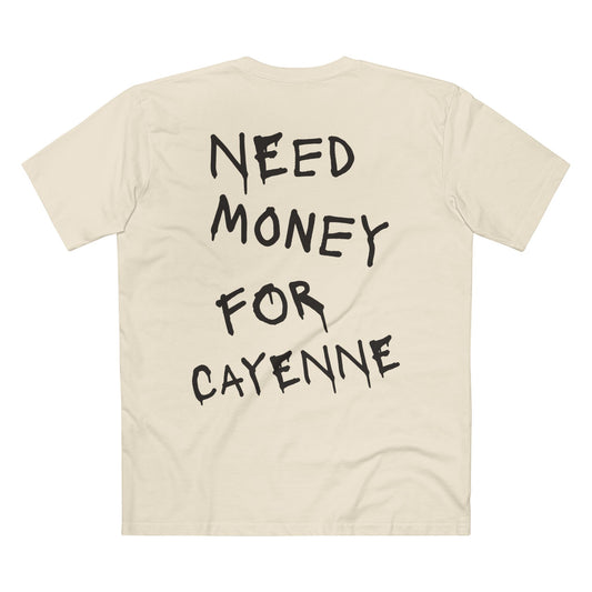 NEED MONEY FOR CAYENNE