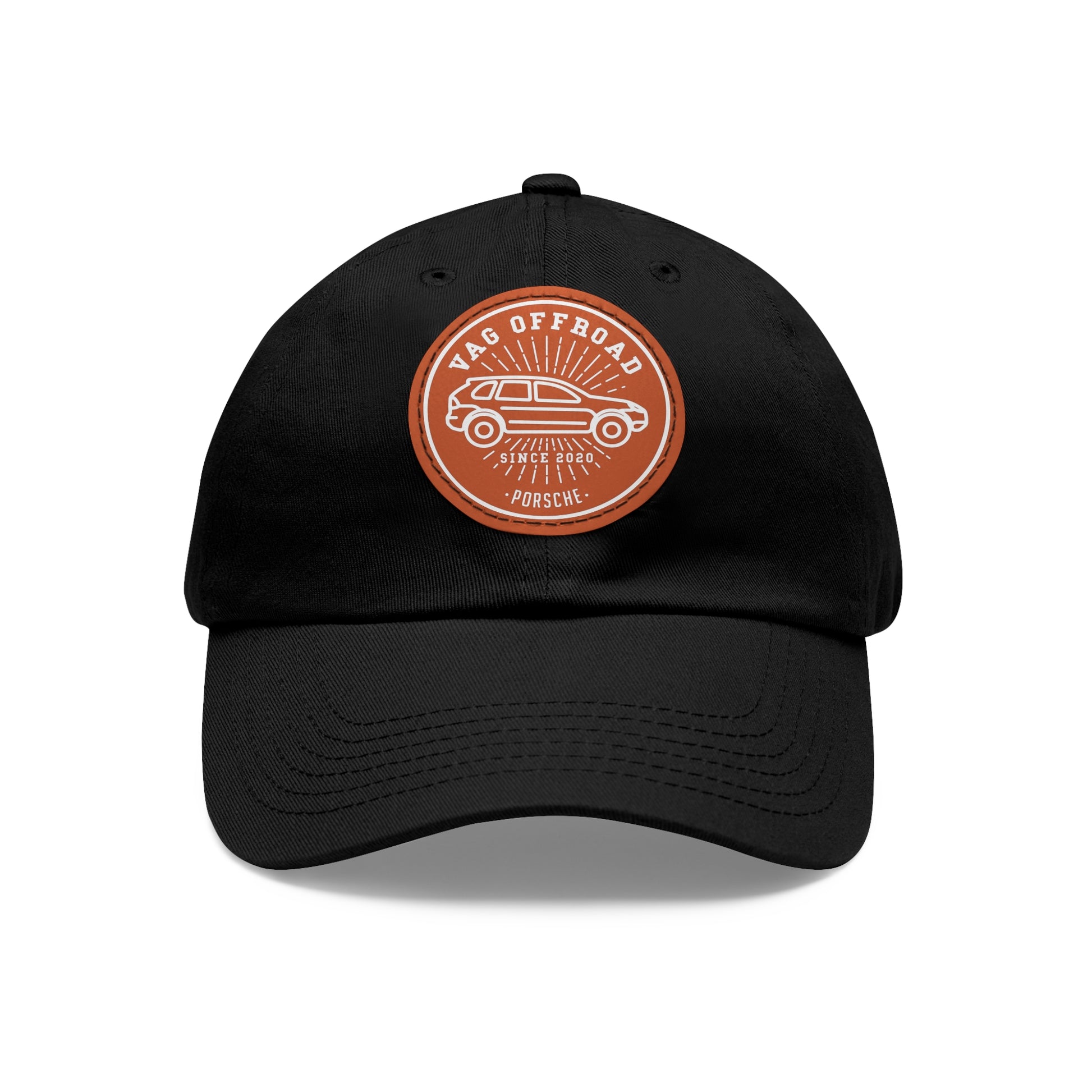 VAGOFFROA Basecamp Dad Hat with Leather Patch