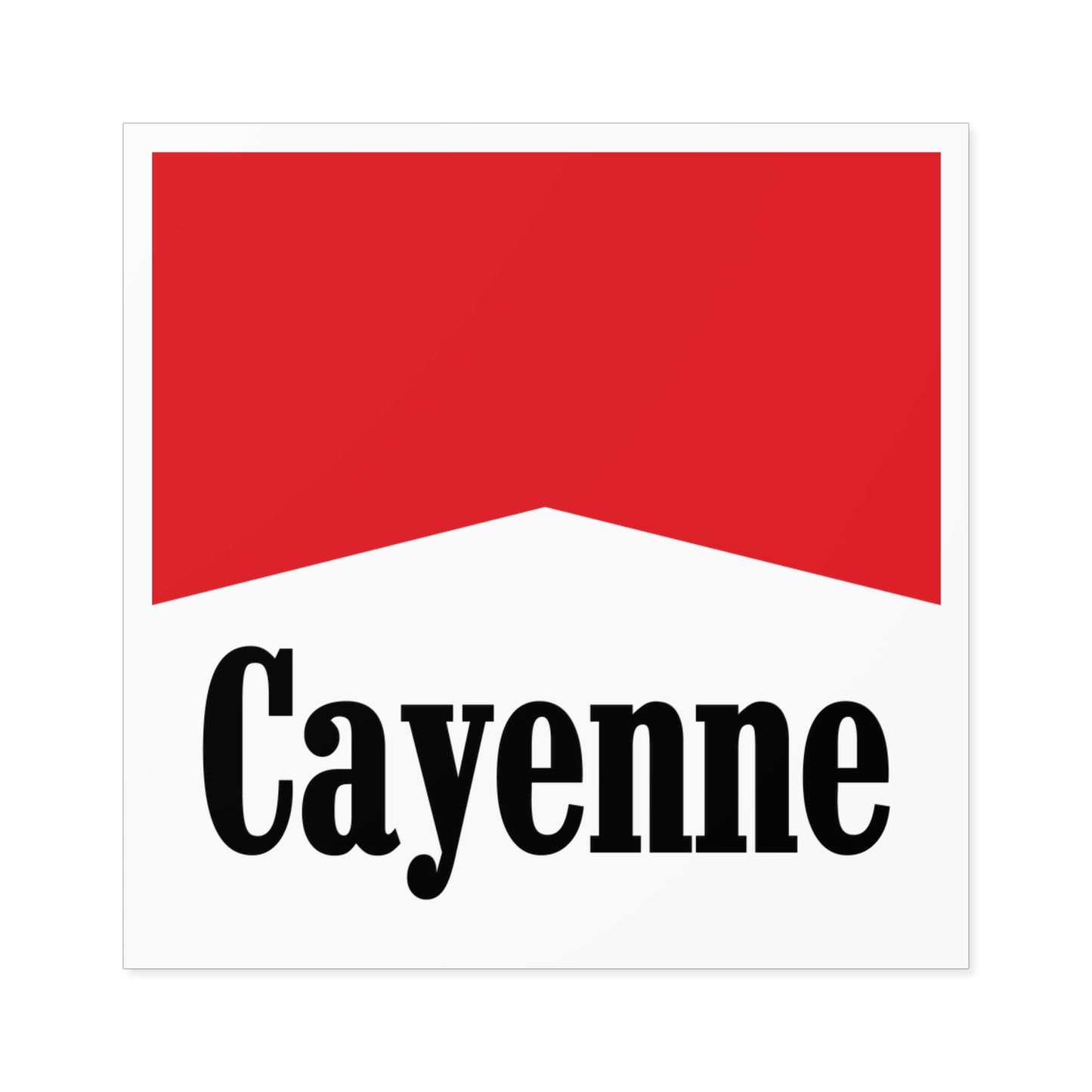 Smokin' Cayenne Sticker