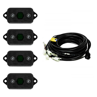 Rock Light Kit Universal Red Baja Designs