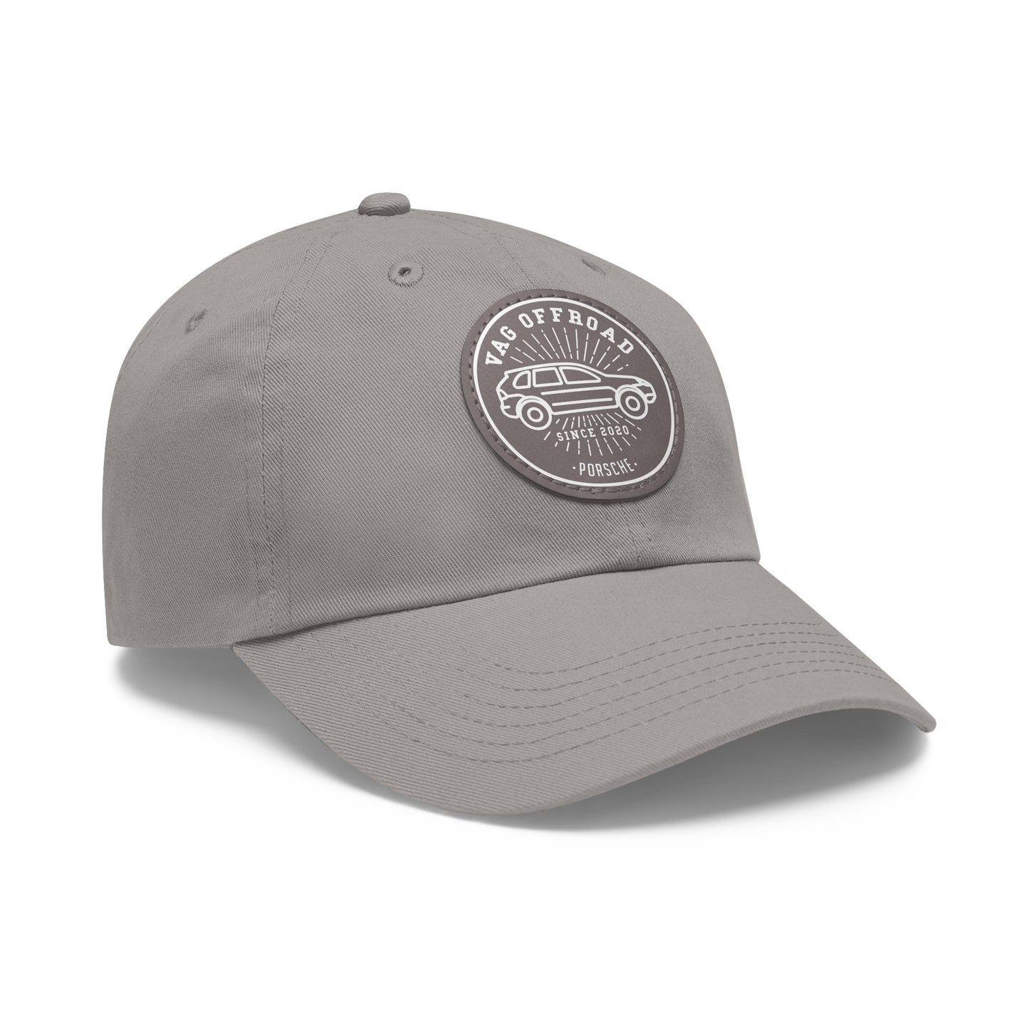 VAGOFFROA Basecamp Dad Hat with Leather Patch